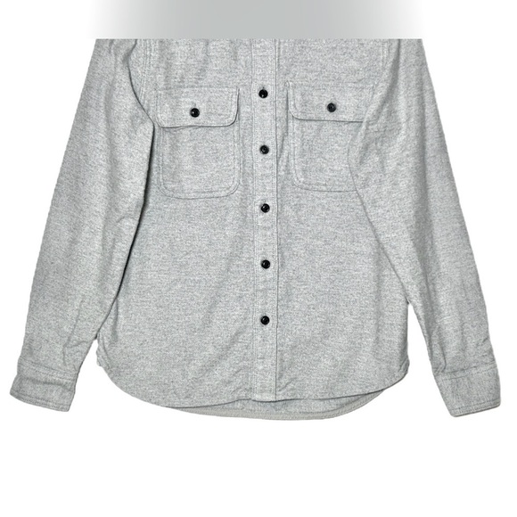 NEW Everlane The Heavyweight Overshirt Uniform in Heathered Grey, Size XS - Picture 8 of 12